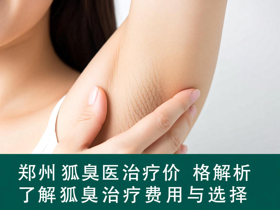 郑州狐臭治疗价格解析，了解狐臭治疗费用与选择