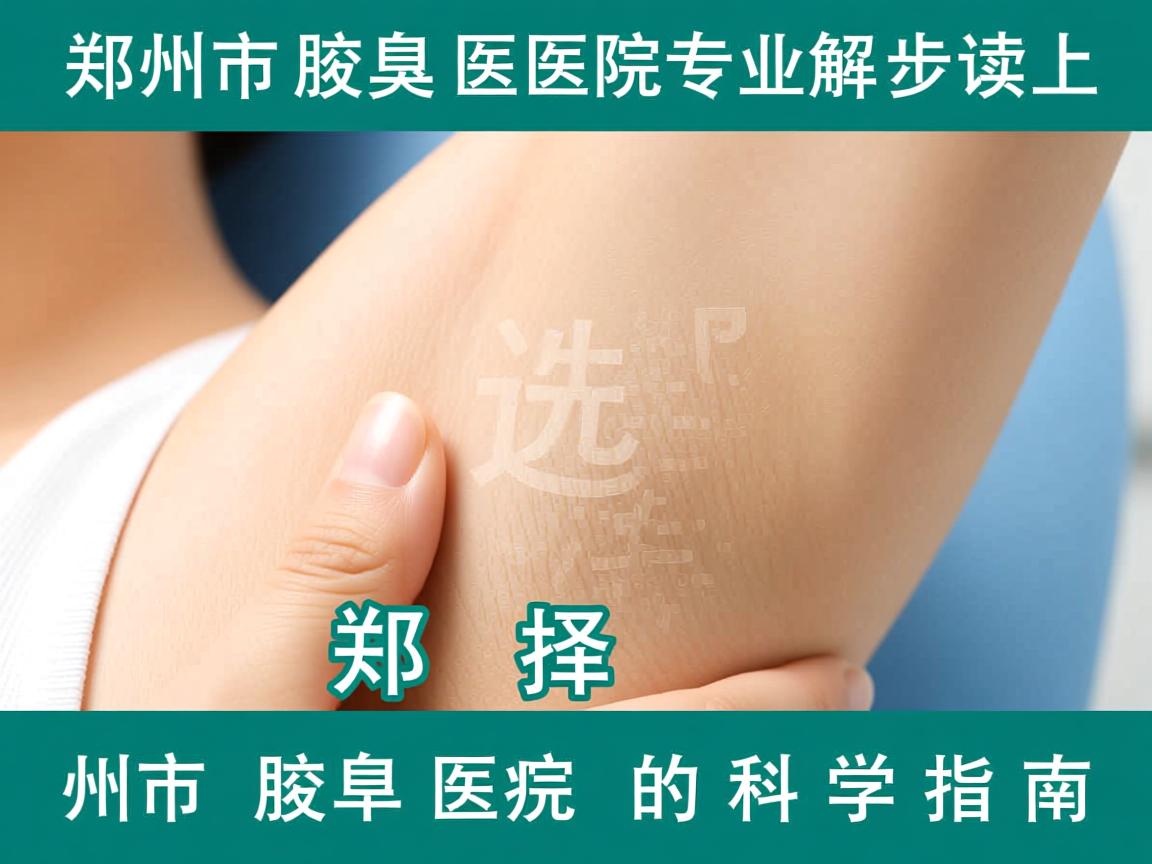 郑州市腋臭医院专业解读，选择郑州市腋臭医院的科学指南