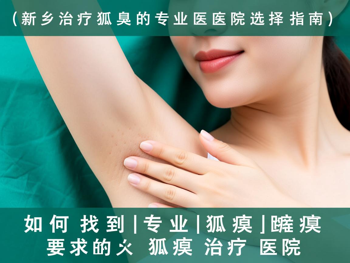 新乡治疗狐臭的专业医院选择指南，如何找到专业狐臭治疗医院