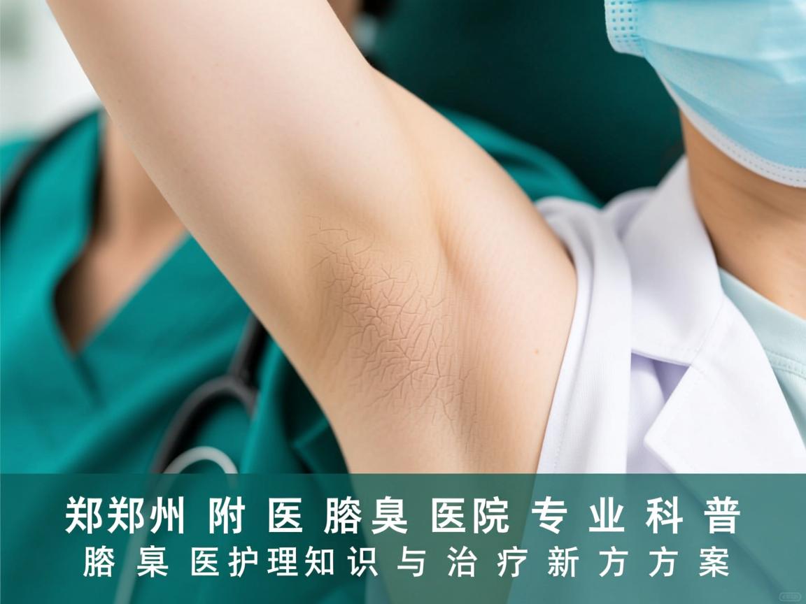 郑州附医腋臭医院专业科普，腋臭医疗护理知识与治疗新方案