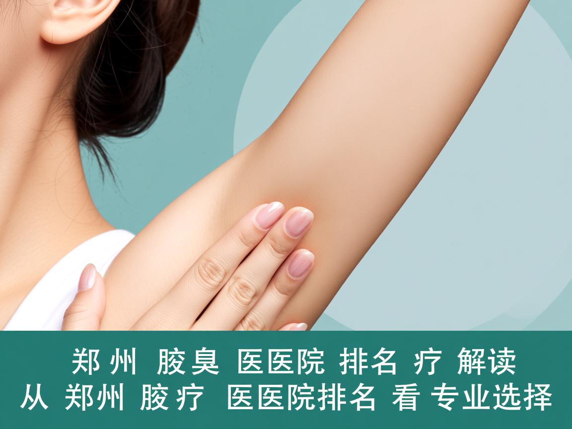 郑州腋臭医院排名解读，从郑州腋臭医院排名看专业选择