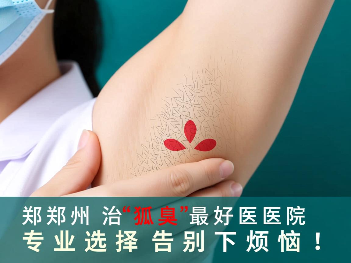 郑州治狐臭最好医院，专业选择，告别腋下烦恼！