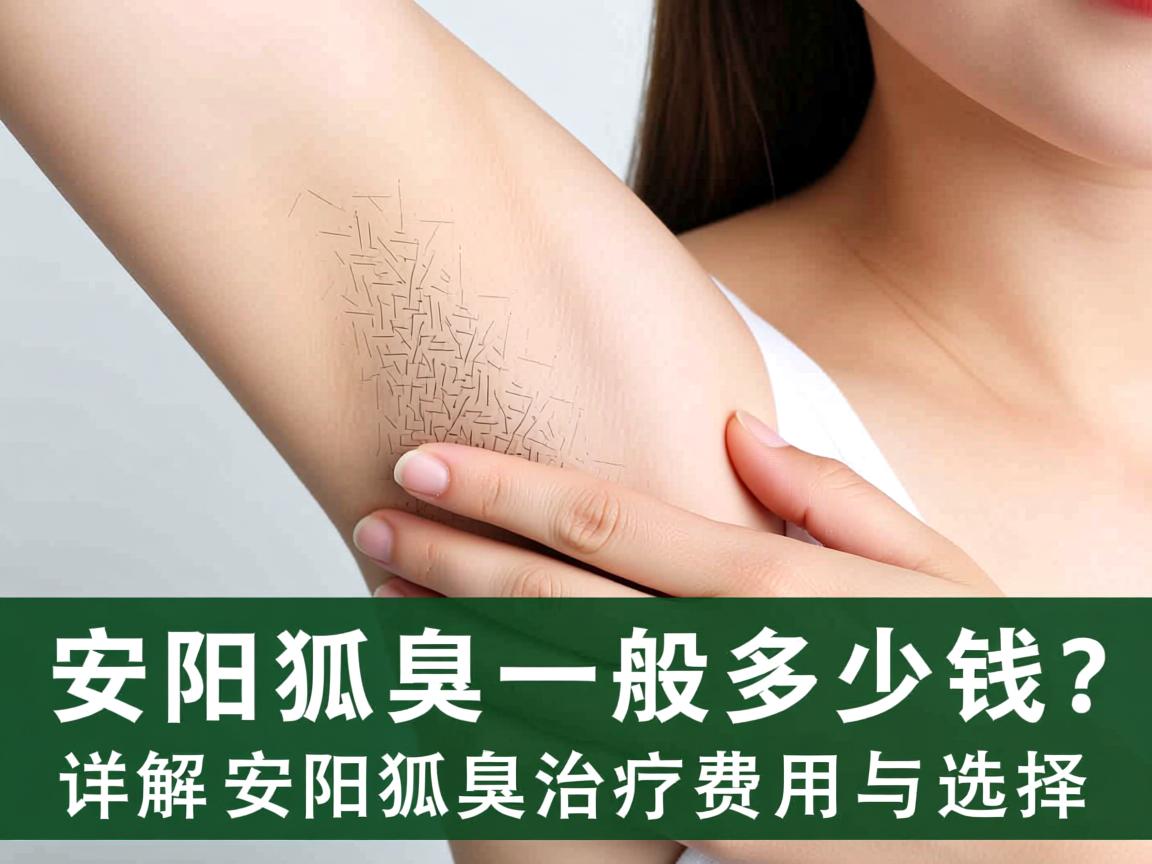安阳狐臭一般多少钱？详解安阳狐臭治疗费用与选择