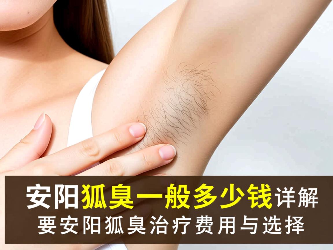 安阳狐臭一般多少钱？详解安阳狐臭治疗费用与选择
