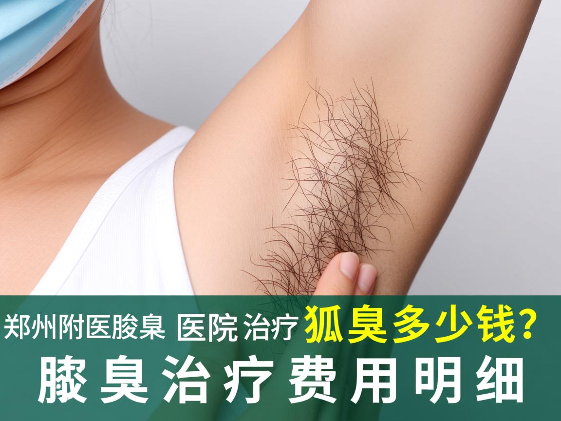 郑州附医腋臭医院治疗狐臭多少钱?解析腋臭治疗费用明细 郑州附医腋臭医院治疗狐臭多少钱?解析腋臭治疗费用明细