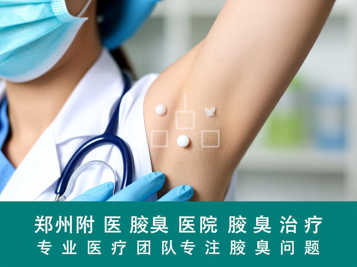 郑州附医腋臭医院解析腋臭治疗，专业医疗团队专注腋臭问题