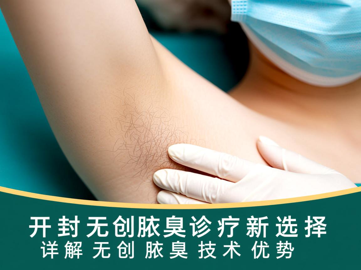 开封无创腋臭诊疗新选择，详解无创腋臭技术优势