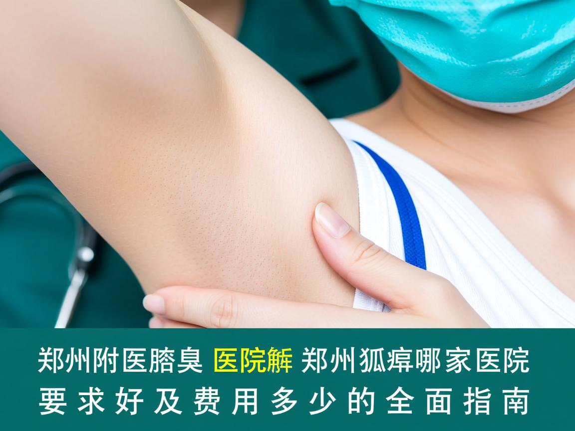 郑州附医腋臭医院解析，郑州狐臭医院哪家好及费用多少的全面指南