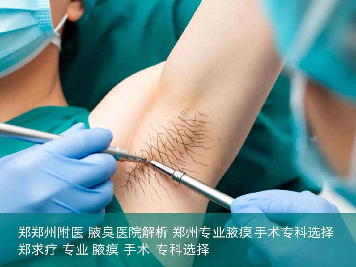 郑州附医腋臭医院解析,郑州专业腋臭手术的专科选择 郑州附医腋臭医院解析,郑州专业腋臭手术的专科选择