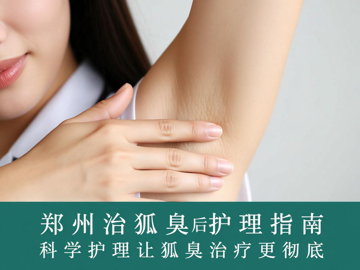 郑州治狐臭后护理指南，科学护理让狐臭治疗更彻底