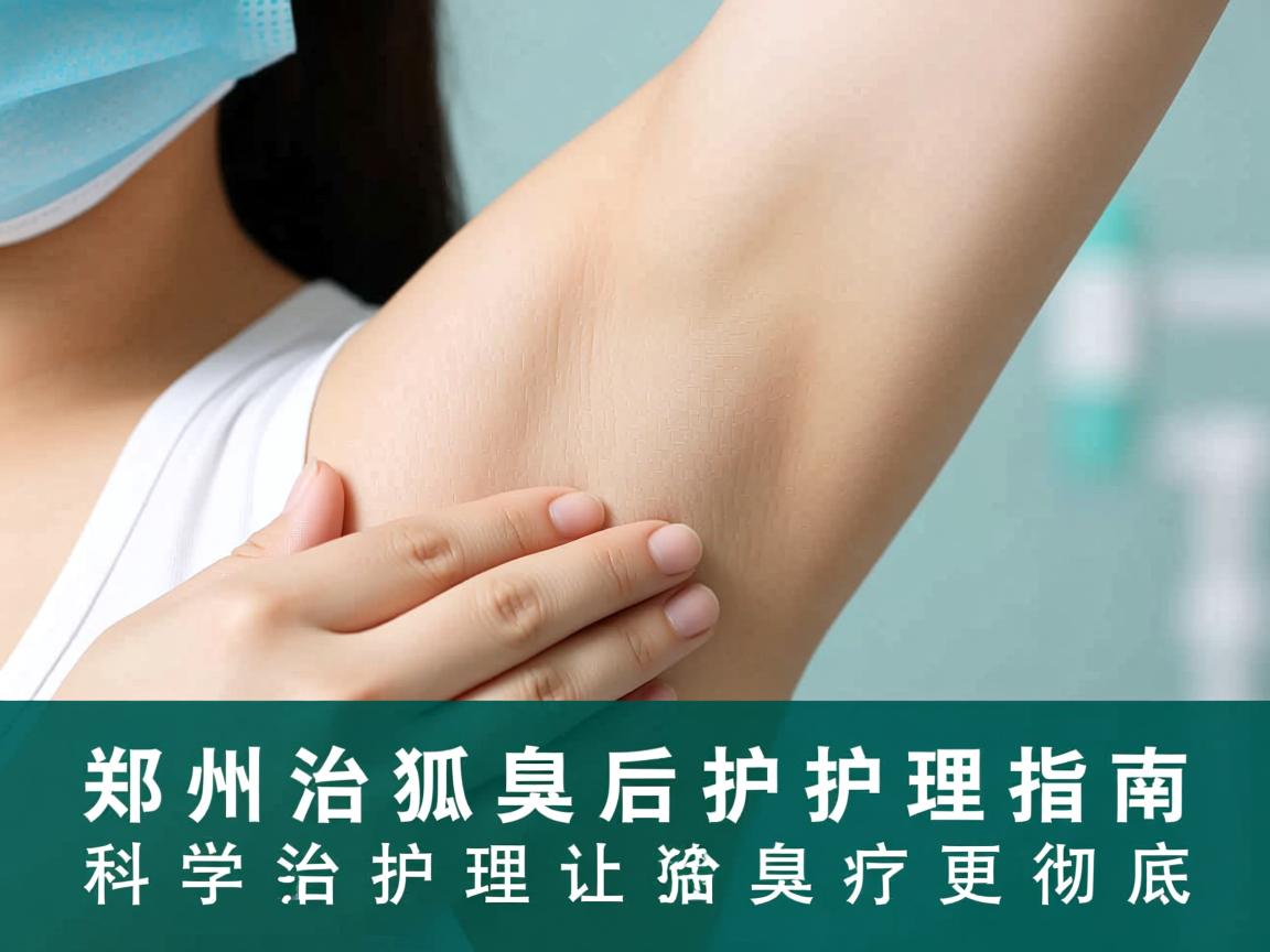 郑州治狐臭后护理指南，科学护理让狐臭治疗更彻底