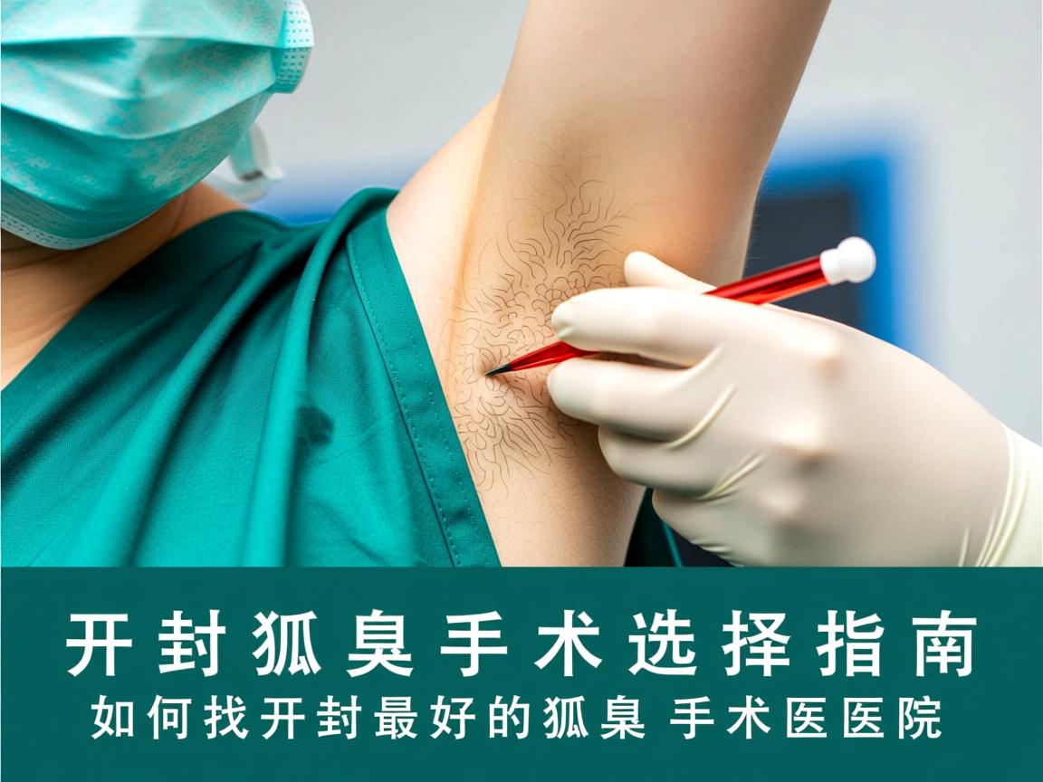 开封狐臭手术选择指南,如何找到开封最好的狐臭手术医院 开封狐臭手术选择指南,如何找到开封最好的狐臭手术医院