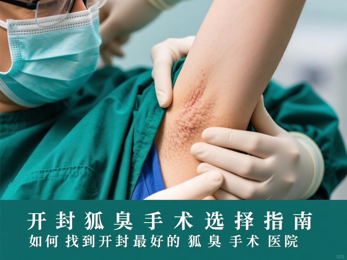 开封狐臭手术选择指南,如何找到开封最好的狐臭手术医院 开封狐臭手术选择指南,如何找到开封最好的狐臭手术医院