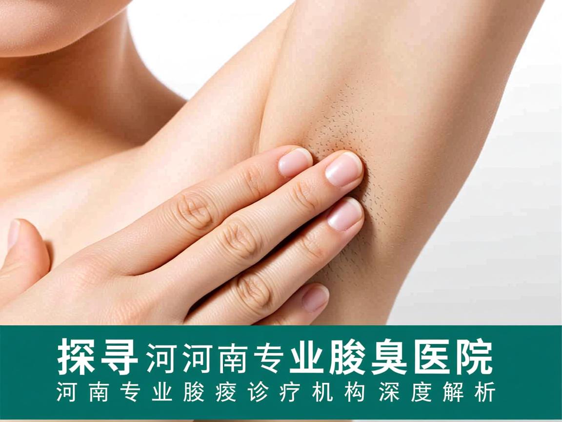探寻河南专业腋臭医院，河南专业腋臭诊疗机构深度解析