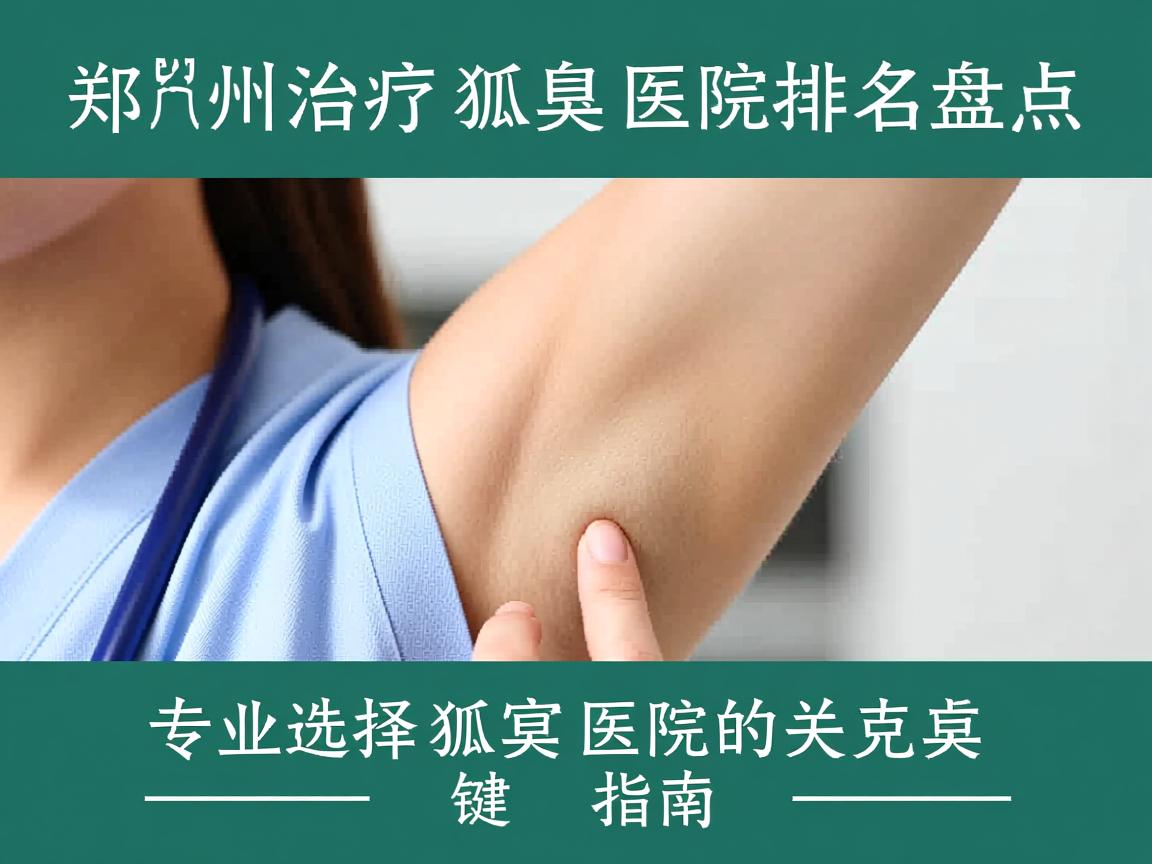 郑州治疗狐臭医院排名盘点，专业选择狐臭医院的关键指南