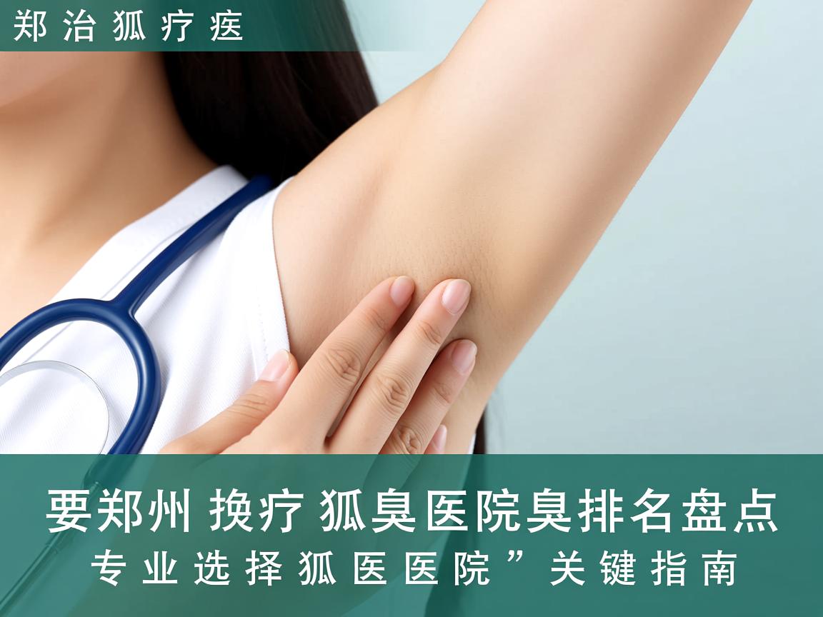 郑州治疗狐臭医院排名盘点，专业选择狐臭医院的关键指南