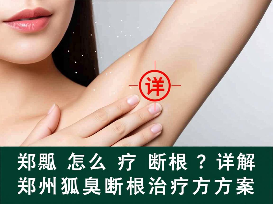 郑州狐臭怎么治疗断根?详解郑州狐臭断根治疗方案 郑州狐臭怎么治疗断根?详解郑州狐臭断根治疗方案