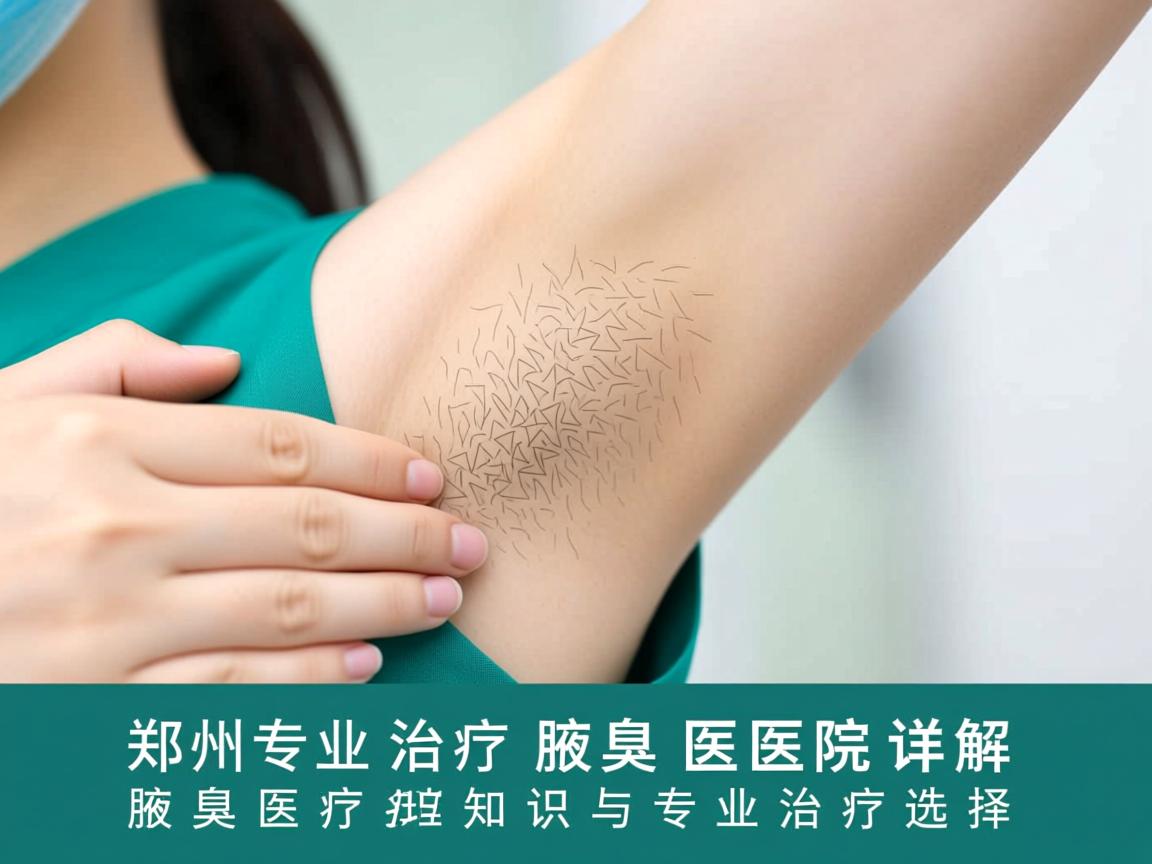 郑州专业治疗腋臭医院详解，腋臭医疗护理知识与专业治疗选择