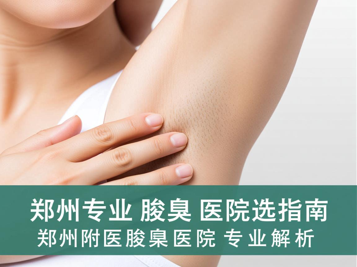 郑州专业腋臭医院选择指南,郑州附医腋臭医院专业解析 郑州专业腋臭医院选择指南,郑州附医腋臭医院专业解析