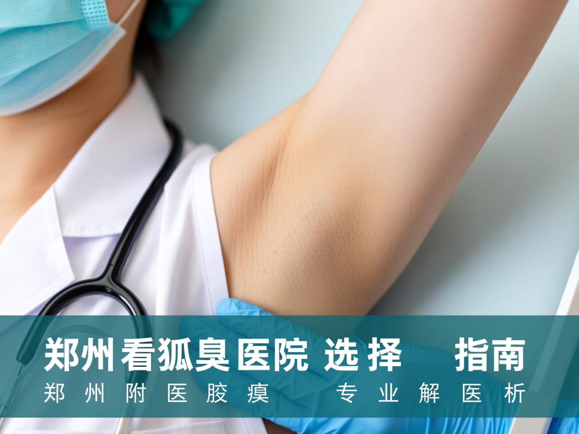 郑州看狐臭医院选择指南,郑州附医腋臭医院专业解析 郑州看狐臭医院选择指南,郑州附医腋臭医院专业解析