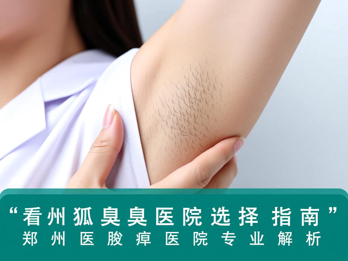 郑州看狐臭医院选择指南,郑州附医腋臭医院专业解析 郑州看狐臭医院选择指南,郑州附医腋臭医院专业解析