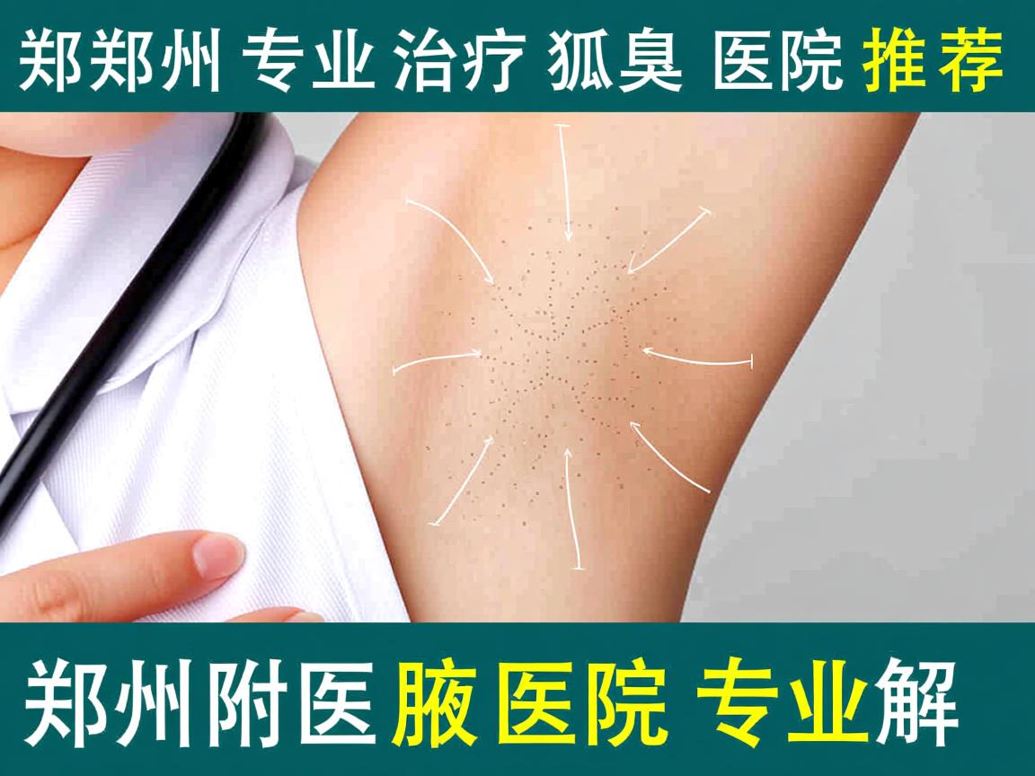 郑州专业治疗狐臭医院推荐，郑州附医腋臭医院专业解析