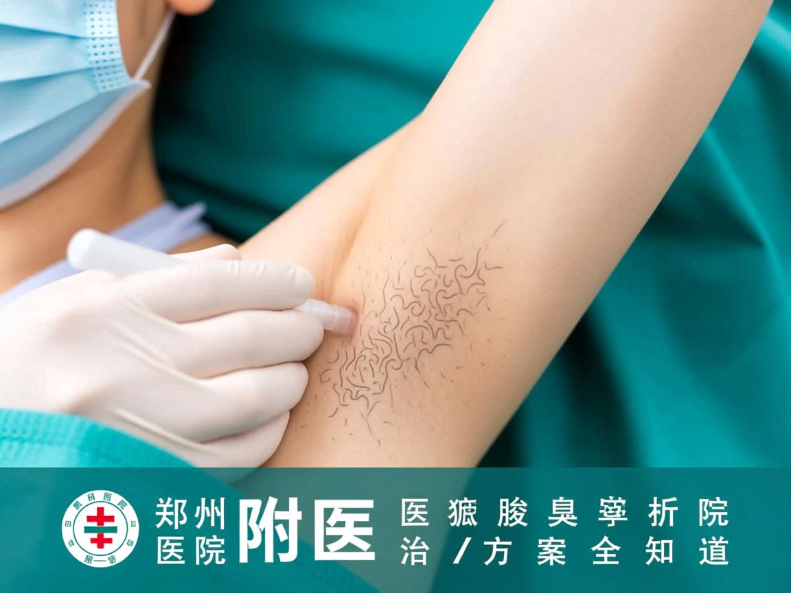 郑州附医腋臭医院专业解析，科学治狐臭，郑州附医医院治狐臭方案全知道