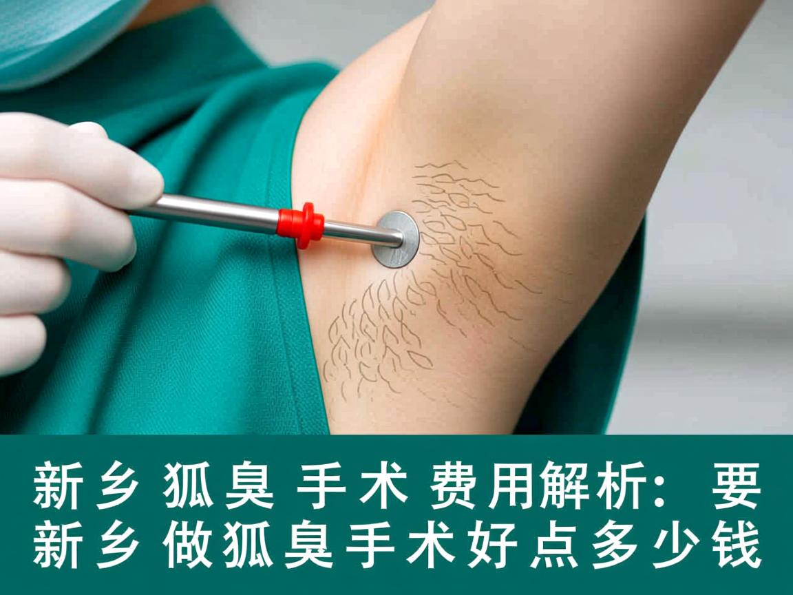 新乡狐臭手术费用解析，新乡做狐臭手术好点多少钱