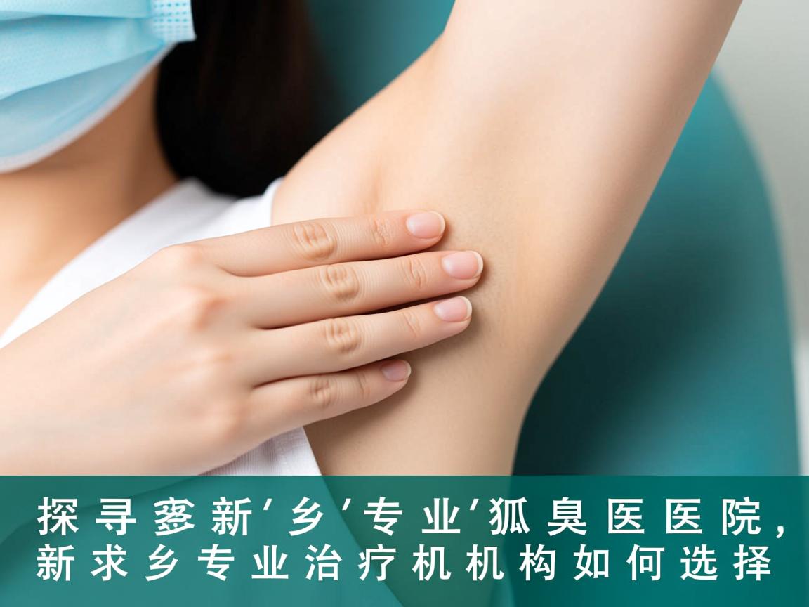 探寻新乡专业狐臭医院，新乡专业治疗机构如何选择