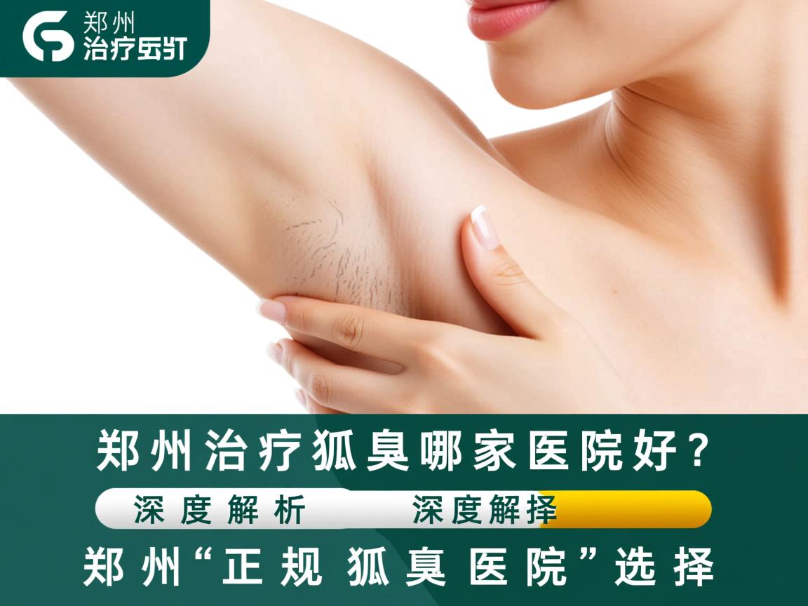 郑州治疗狐臭哪家医院好？深度解析郑州正规狐臭医院的选择