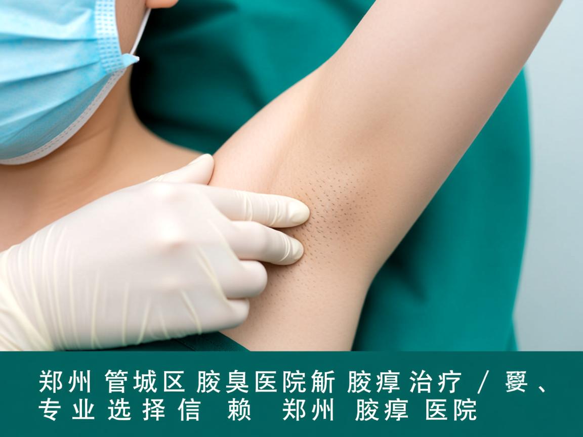 郑州管城区腋臭医院解析腋臭治疗，专业选择信赖郑州腋臭医院