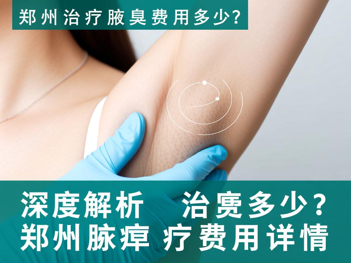 郑州治疗腋臭费用多少？深度解析郑州腋臭治疗费用详情