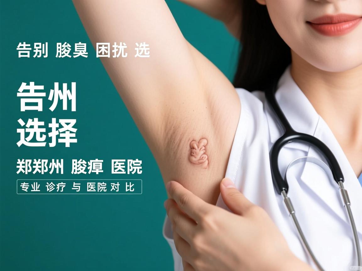 告别腋臭困扰,选择郑州腋臭医院,专业诊疗指南与医院对比 告别腋臭困扰,选择郑州腋臭医院,专业诊疗指南与医院对比
