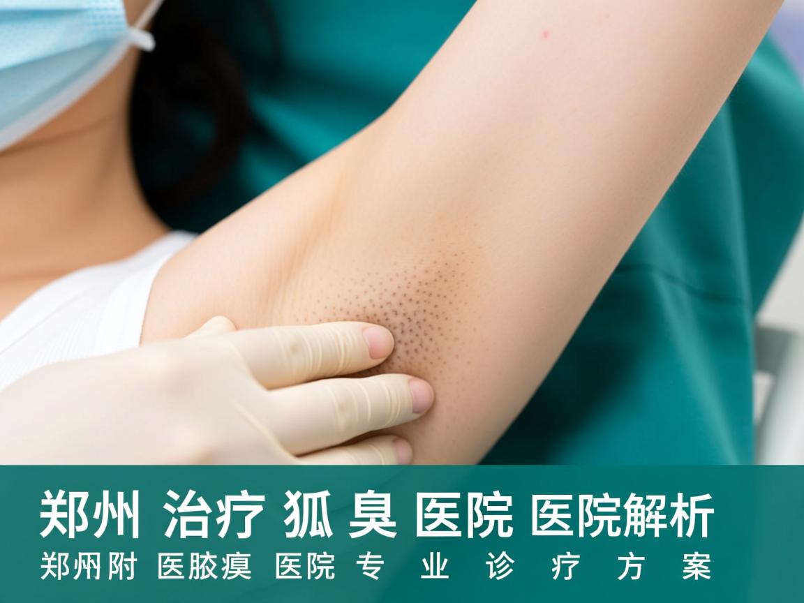 郑州治疗狐臭医院解析，郑州附医腋臭医院专业诊疗方案