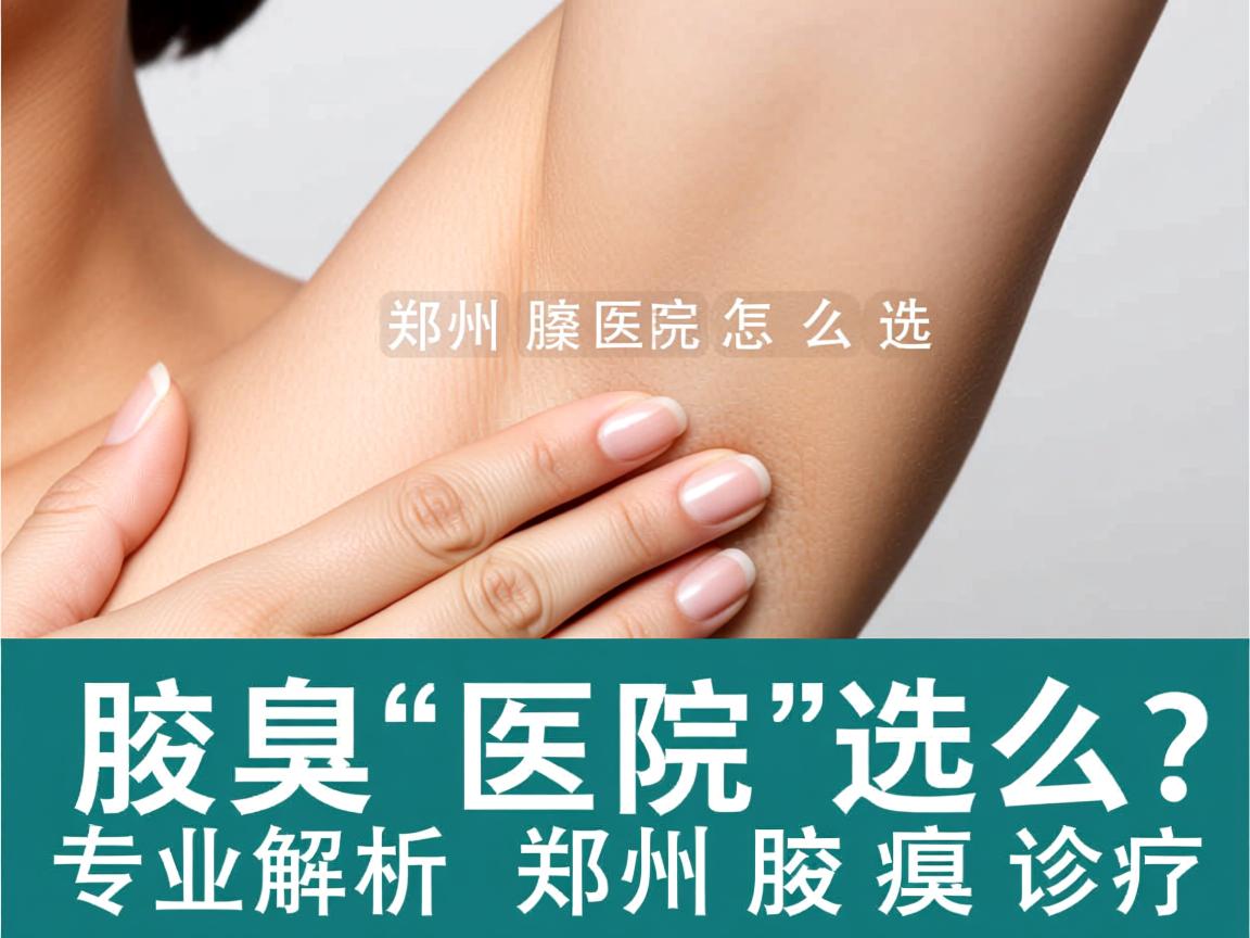 郑州腋臭医院怎么选？专业解析郑州腋臭诊疗