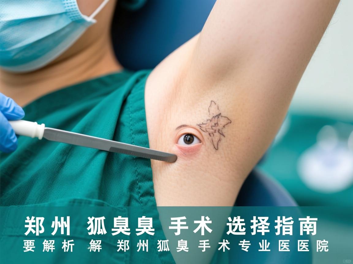 郑州狐臭手术选择指南，解析郑州狐臭手术专业医院