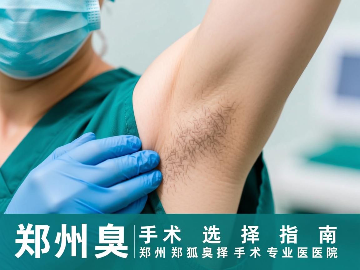 郑州狐臭手术选择指南，解析郑州狐臭手术专业医院