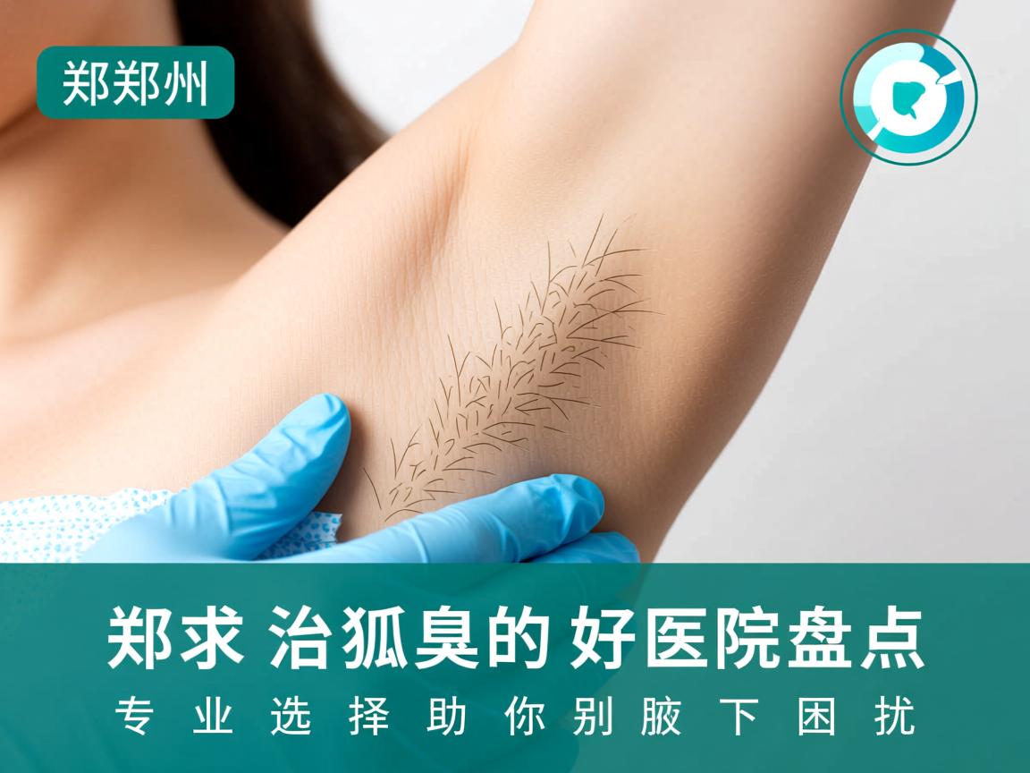 郑州治狐臭的好医院盘点，专业选择助你告别腋下困扰