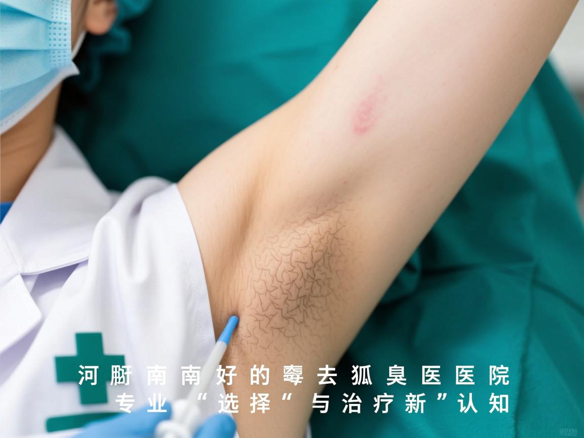 河南好的去狐臭医院解析，专业选择与腋臭治疗新认知