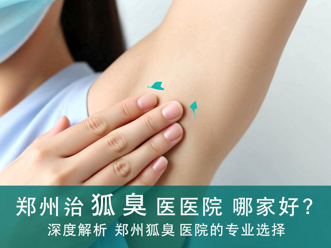 郑州治疗狐臭医院哪家好？深度解析郑州狐臭医院的专业选择