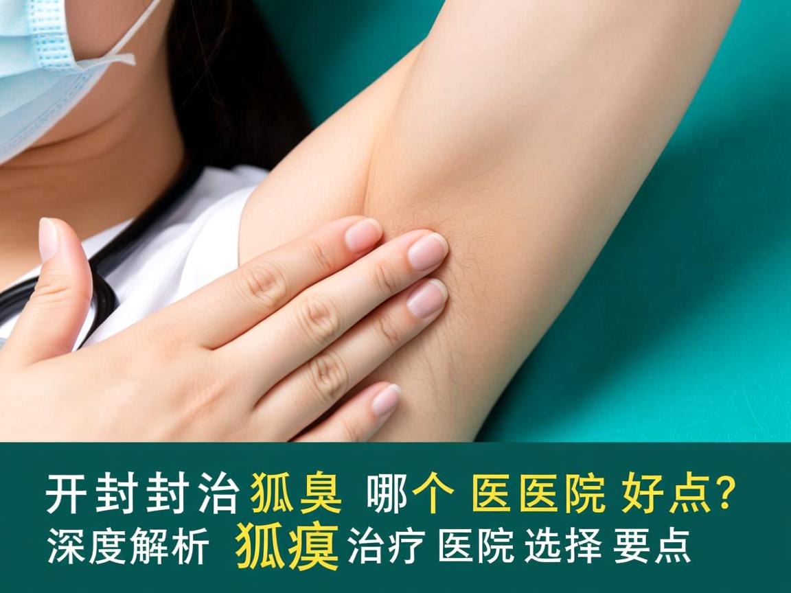 开封治狐臭哪个医院好点？深度解析狐臭治疗医院选择要点