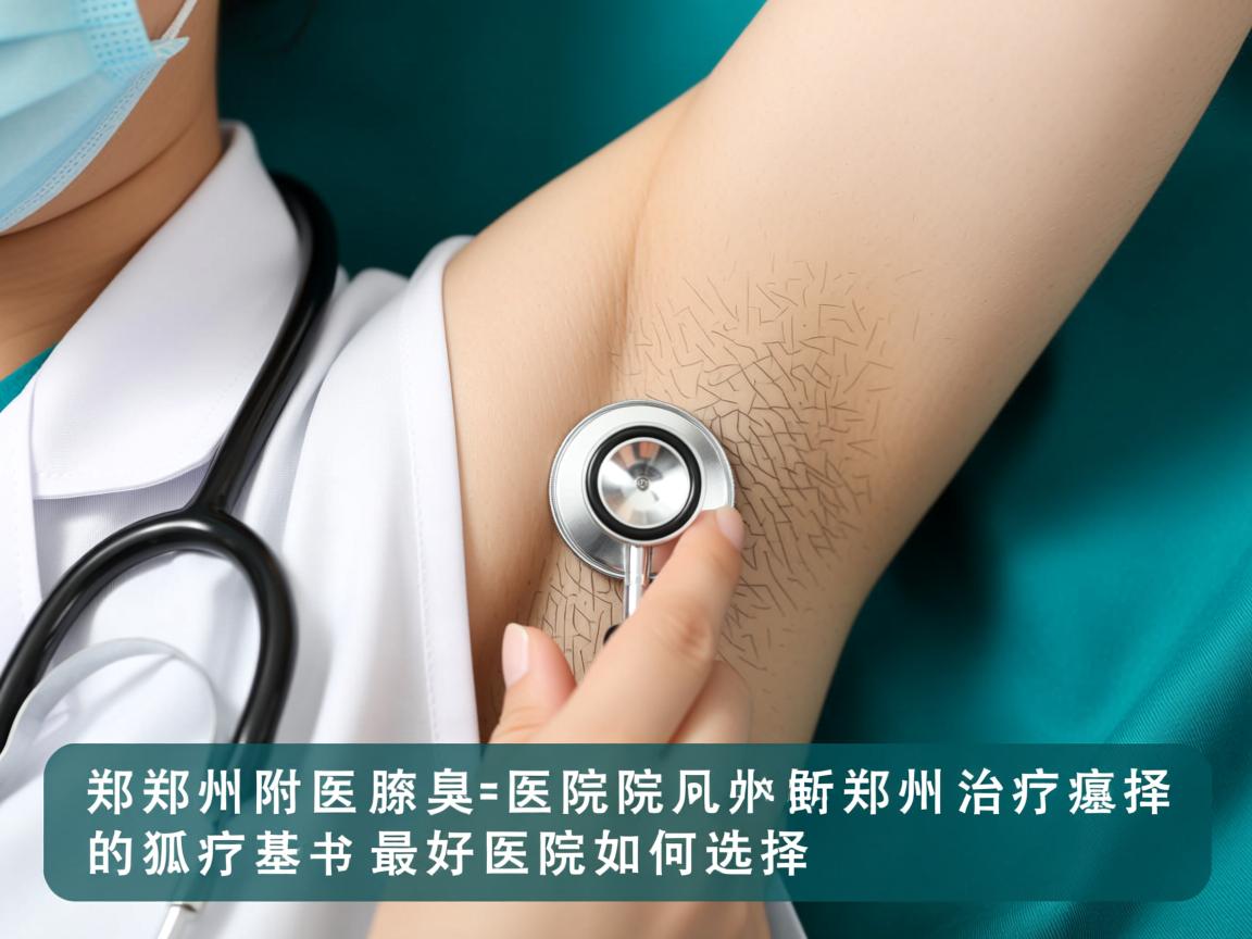 郑州附医腋臭医院解析，郑州治疗狐臭的最好医院如何选择
