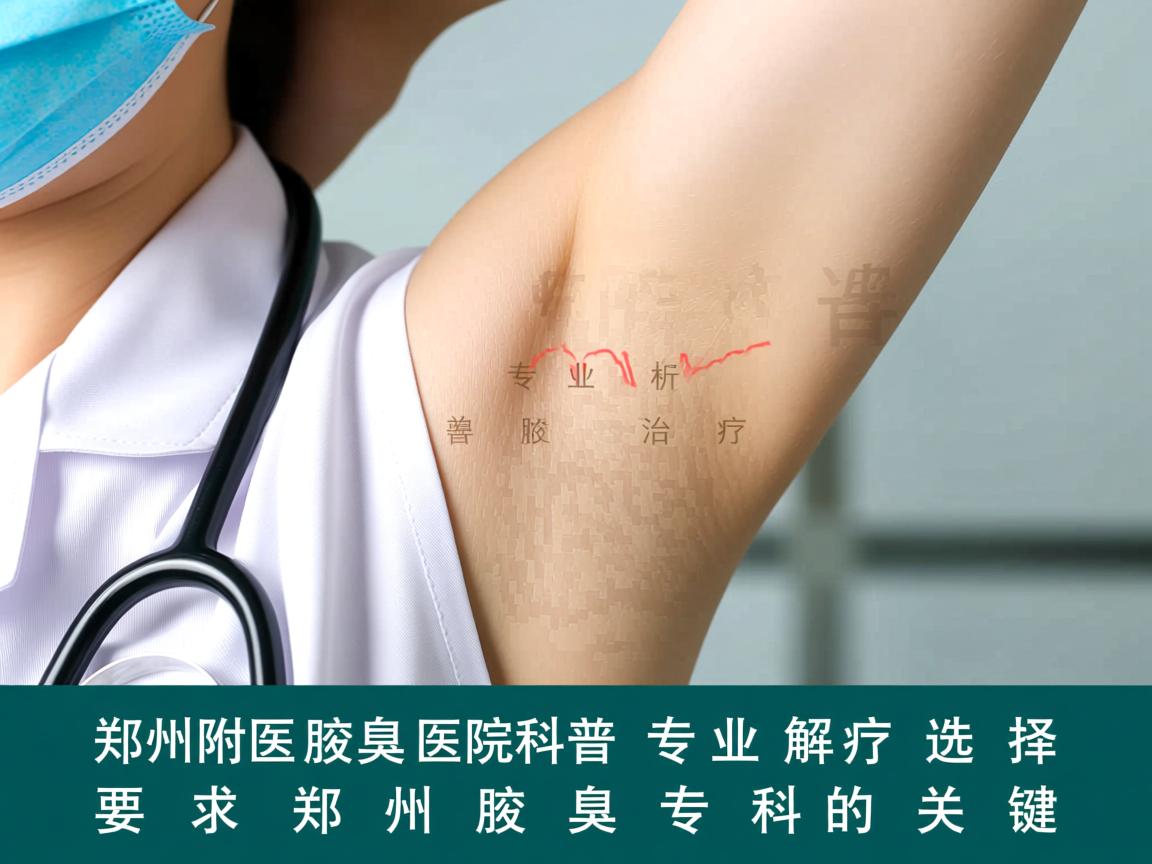 郑州附医腋臭医院科普,专业解析腋臭治疗,选择郑州腋臭专科的关键 郑州附医腋臭医院科普,专业解析腋臭治疗,选择郑州腋臭专科的关键
