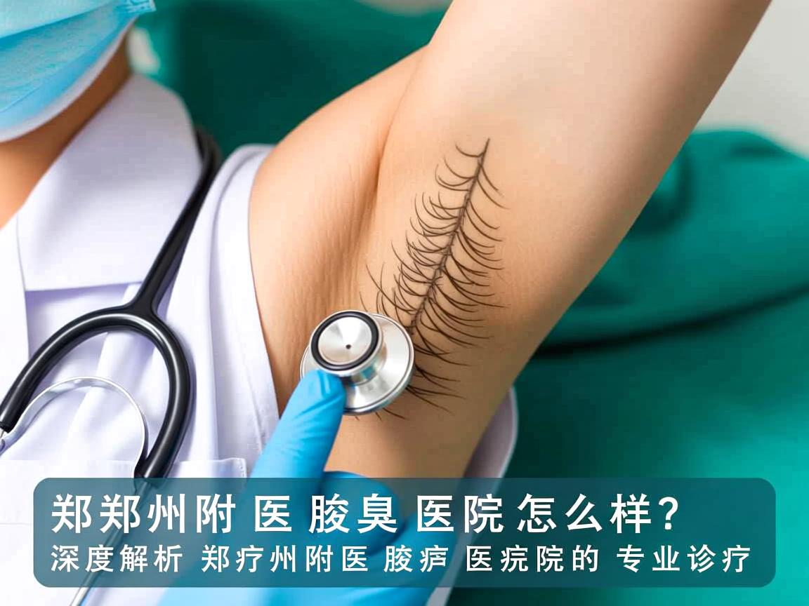 郑州附医腋臭医院怎么样？深度解析郑州附医腋臭医院的专业诊疗