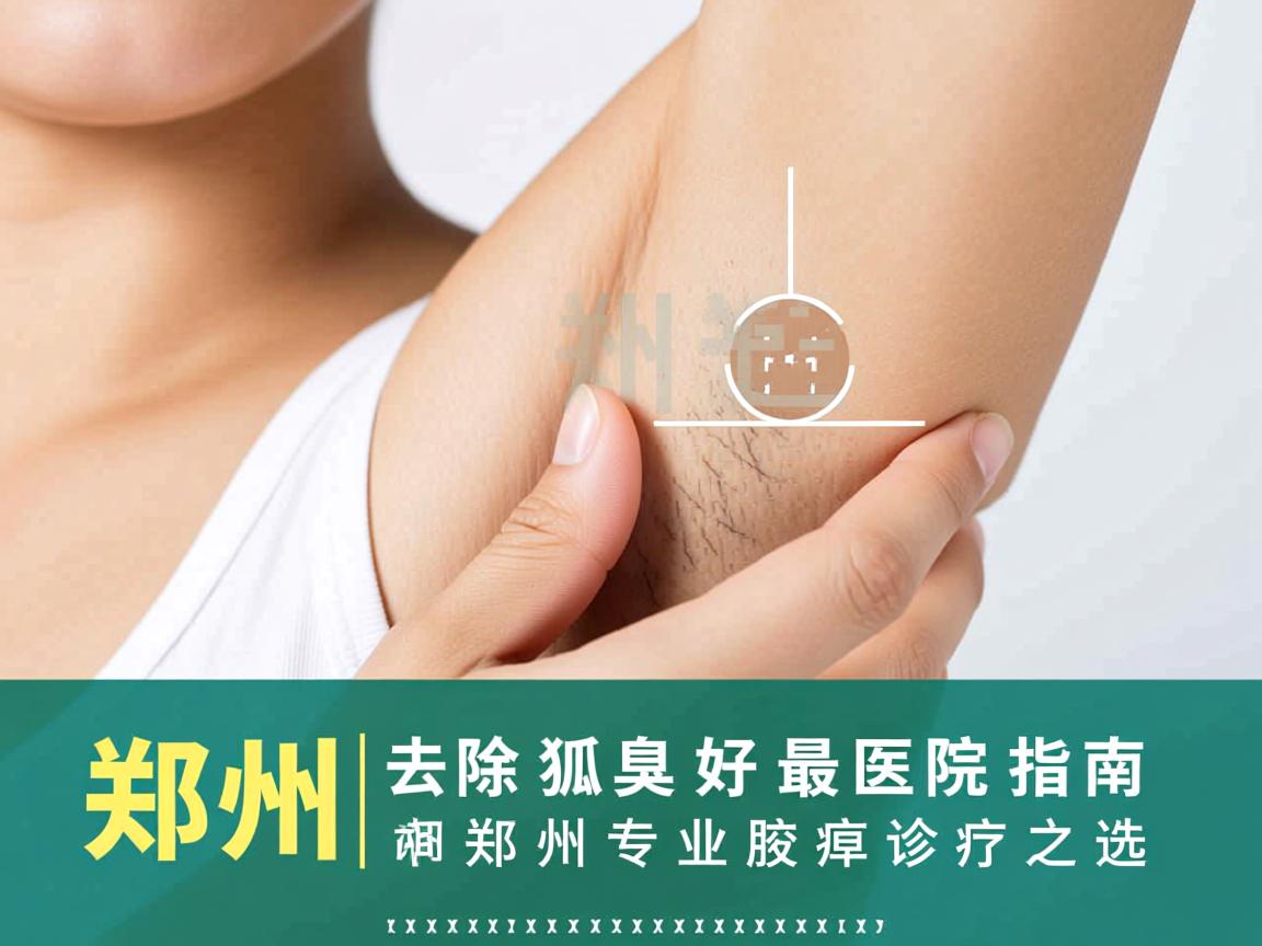 郑州去除狐臭最好医院指南，郑州专业腋臭诊疗之选