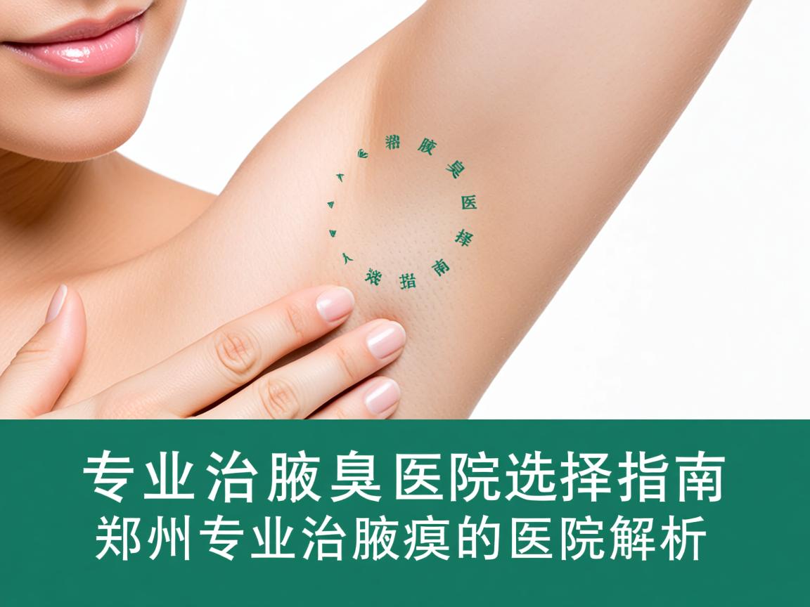 专业治腋臭医院选择指南，郑州专业治腋臭的医院解析