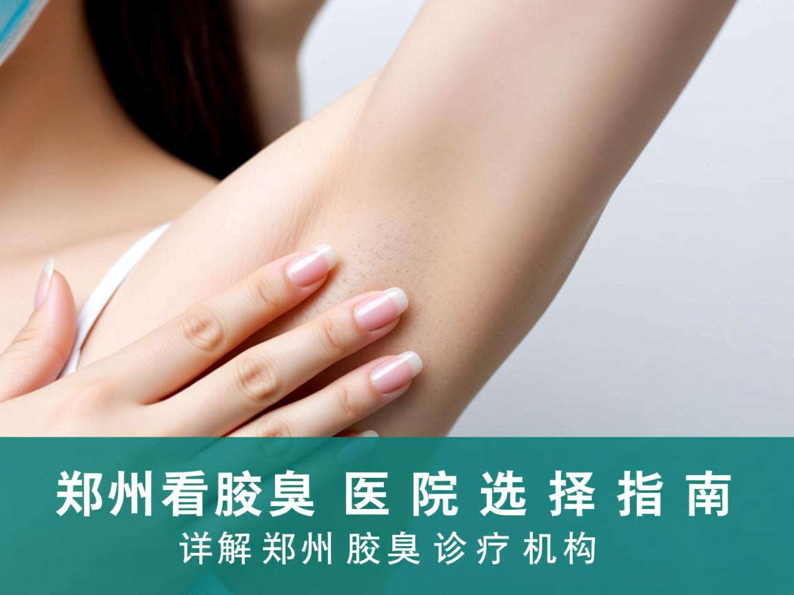 郑州看腋臭医院选择指南，详解郑州腋臭诊疗机构
