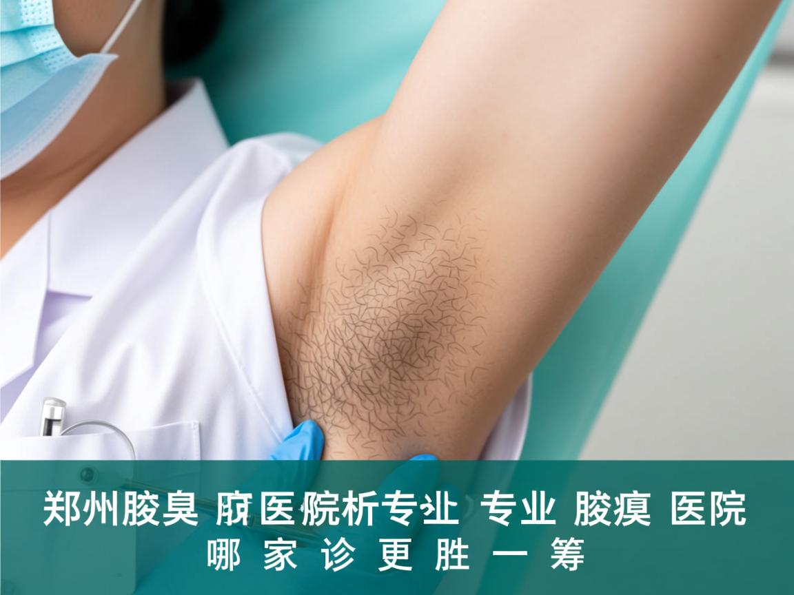郑州腋臭医院专业解析，郑州专业腋臭医院哪家诊疗更胜一筹