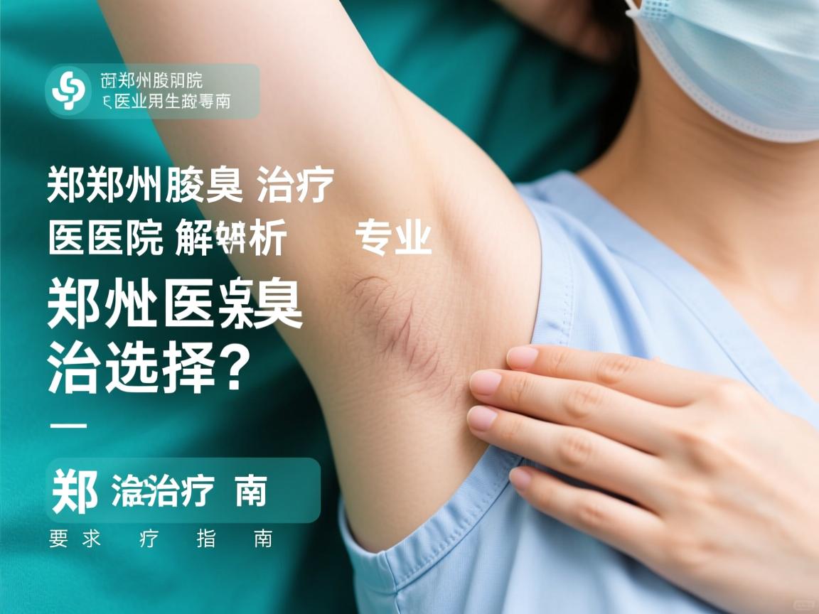 郑州腋臭治疗医院解析,专业医院如何选择?郑州腋臭治疗指南 郑州腋臭治疗医院解析,专业医院如何选择?郑州腋臭治疗指南