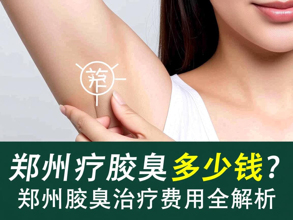 郑州治疗腋臭多少钱？郑州腋臭治疗费用全解析